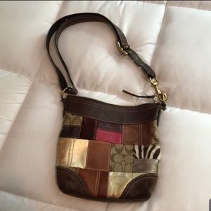 Coach patchwork handbag